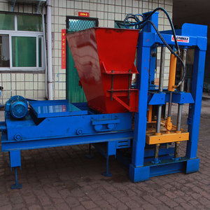 <strong>Block</strong> Machine Price in Dominican Republic Simple Brick Making Machine Vibro Press <strong>Block</strong> Machine QT4-25BH - Product Image 5