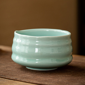Vaisselle écologique créative, bol à matcha violet, fouet en bambou, logo personnalisé, ensemble de fouets à matcha en bambou - Product Image 4