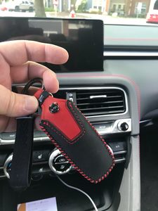 Genesis <span class=keywords><strong>Key</strong></span> <span class=keywords><strong>Fob</strong></span> bìa da chìa khóa xe trường hợp bảo vệ Keychain chìa khóa thông minh <span class=keywords><strong>Fob</strong></span> chủ tương thích cho G70 G80 G90 gv70 gv80 gv90 - Product Image 6