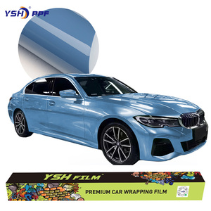 Film de protection de carrosserie PET Agate vert changeant de couleur, épaisseur 7,5 mil, rejet UV/IR 90%, autocicatrisant, autocollants PPF pour carrosserie, durée de vie 5 ans+ - Product Image 1
