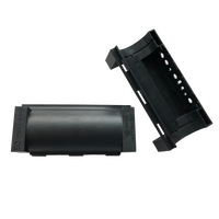 Carcasa de Plástico ABS+PA6+GF8 Personalizada de Primera Calidad, Moldeada por Inyección en Negro de Precisión, para Sistemas de Entrada Inteligentes