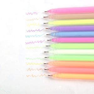 15 Couleurs Stylos Pastel Haute Brillance Noir Carte <span class=keywords><strong>Gouache</strong></span> Dessin Stylos Grande Capacité Manuel Marqueurs - Product Image 1