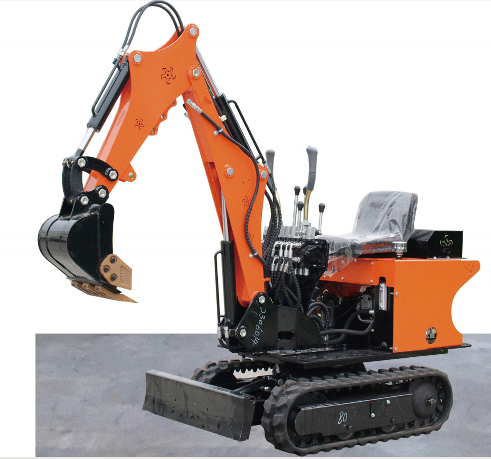 Заводской экскаватор KUBOTA/KOOP, Китайский микро экскаватор 0,8 тонн, небольшой экскаватор, мини 1 тонная Землеройная техника