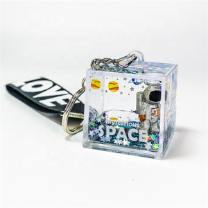 <span class=keywords><strong>Porte</strong></span>-clés d'<span class=keywords><strong>astronaute</strong></span> de l'espace, <span class=keywords><strong>porte</strong></span>-clés personnalisé avec du sable mouvant en liquide - Product Image 4