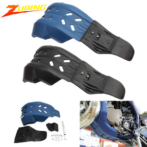 Placa protectora para motocicleta ZUQING EG104 azul y negra para protección del motor de motocicleta todoterreno Husqvarna - Product Image 4