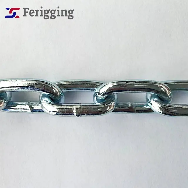 16mm Din 766 Zinc Plated Mooring Standard Galvanized BBB Link Marine Anchor Chain