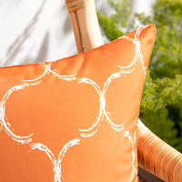 Usine En Gros Classique Dot Motif Extérieur Étanche Housse De Coussin En Stock Jardin Canapé Polyester Confortable Oreiller Couvre