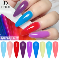 Vente chaude 28 Couleurs Gel Constructeur Manucure Ensemble Constructeur de Gel pour les Ongles Gel de Couleur Constructeur Professionnel Personnalisé hautement Pigmenté