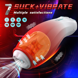 Factory Direct 7 Geschwindigkeiten Saugen & Vibrieren Männlicher Mastur bator Cup Weiches Silikon <span class=keywords><strong>Pussy</strong></span> Sexspielzeug Elektrisches Sexspielzeug Massage gerät - Product Image 2
