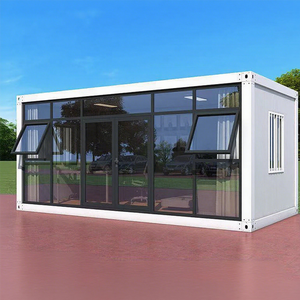 Modern 20ft Modular Prefabricated Miniature Glass Office <strong>Container</strong> Ready-Made Steel <strong>Kit</strong> Set for Villa or Bedroom Use - Product Image 3