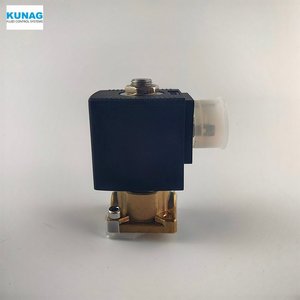 Vanne solénoïde haute pression bidirectionnelle Type 3013-B2, port 1/4 po, corps en laiton, revêtement en caoutchouc, utilisation industrielle chimique - Product Image 4