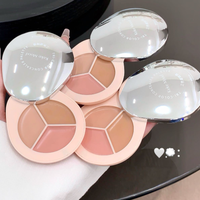 Palette de correcteurs hydratants naturels crémeux à haute couvrance, formule longue tenue - Maquillage végétalien et sans cruauté animale