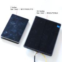 Écran tactile HD LED personnalisable de 7 pouces pour panneau COP/LOP, 24 V CC, à montage en surface, pour ascenseurs - Pièces d'ascenseur Zanfeng