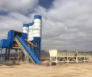 Thương hiệu chuyên nghiệp trung tâm hzs90 TRỘN BÊ TÔNG nhà máy để Bán Đầm nghiêng vành đai trạm trộn nhà máy sản xuất khối bê tông - Product Image 3