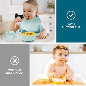 Juego de Alimentación de Silicona para Bebés, Libre de BPA, de Grado Alimenticio, con Logotipo Personalizado, Precio de Fábrica, para Productos de Marca para Bebés - Product Image 2