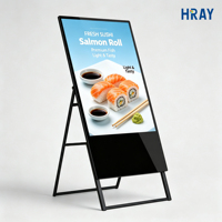 HRAY - Señalización Digital de Menú para Interiores, de 43 Pulgadas, con Marco de Aluminio, para Hoteles, Comercios, Información y Guía, Compatible con OEM y ODM