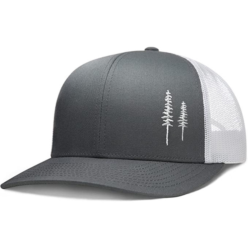 Grey, White Hat