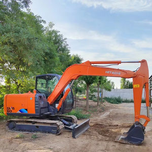Venta caliente de segunda mano Hitachi ZX60 6Ton Mini excavadora sobre orugas Japón construido núcleo motor bomba engranaje Buen Estado - Product Image 2
