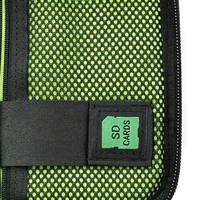 Tas Organizer Elektronik Anti Air dari Bahan Nylon dengan Logo Custom, Banyak Kantong, untuk Perjalanan, dan Menyimpan Kabel serta Gadget