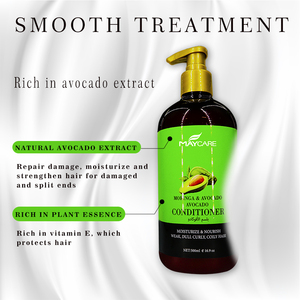 Champú Anticaspa Hidratante Maycare al por Mayor de Fábrica con Biotina y Colágeno de Aguacate, Nutre e Hidrata, ¡Venta Caliente! - Product Image 3