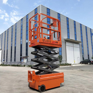 Elevador de tijeras móvil eléctrico de 4m, 6m, 10m, 14m, 16m, elevador de tijera eléctrico móvil hidráulico - Product Image 6