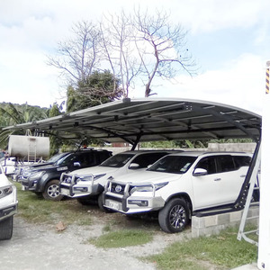 Garage de voiture privé de haute qualité, style moderne et simple, prêt à être expédié, marchandises en stock avec bois traité sous pression naturel - Product Image 3