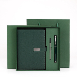 <span class=keywords><strong>Coffret</strong></span> <span class=keywords><strong>Cadeau</strong></span> de Luxe A5 en Cuir avec Carnet et Stylo – Pages Lignées – Idéal pour les Affaires et l'École - Product Image 2