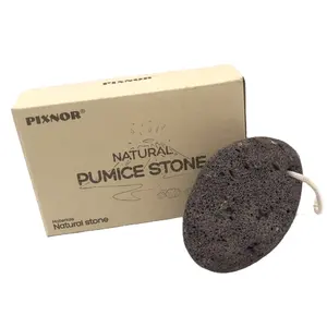 Piedra Natural de Lava para Lima de pies, removedor de callos, exfoliante de pies, herramientas de pedicura, exfoliante de pies, piel muerta