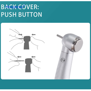 قبضة وحدة طب الأسنان المحمولة توربين عالي السرعة قبضة أسنان M9000L قبضة أسنان ليد من الألياف البصرية لاقتران الكافو - Product Image 2