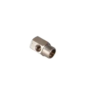 Conector de água Ro de conexão rápida de compressão de encaixe em tubo reto macho de bronze profissional