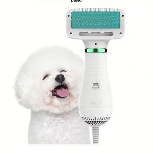 Eco-Friendly Two-in-One Silicone & Plastic <b>Dog</b> <b>Hair</b> <b>Dryer</b> with Massage Comb - Product Image 1