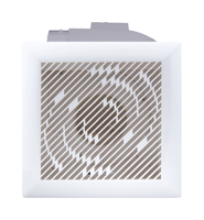 Prix de gros Logo personnalisé Marque Persiennes Ventilateurs silencieux d'extraction de plafond ronds