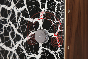 Tắc Kè cd01as Cajon hộp trống 2 lỗ âm thanh woofer Beat hộp gỗ óc chó Super Bass Jumbo Cajon hộp trống với điều chỉnh bẫy - Product Image 2