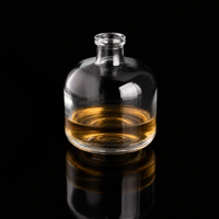 Diffuseur à bâtonnets en verre transparent, ambré ou fumé, compatible avec les bâtonnets en rotin, pour emballage de coffrets cadeaux, approvisionnement en gros, projets créatifs et cadeaux