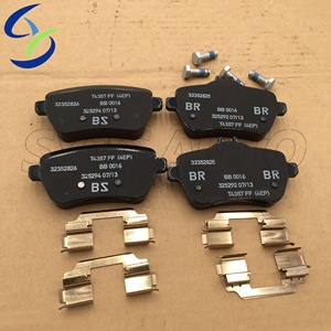 0084200820 0084202220 0252507119 D1689 MDB 3284 D1689SC Plaquette de frein arrière pour Mercedes Benz S550 S <span class=keywords><strong>Cass</strong></span> W222 C217 - Product Image 2