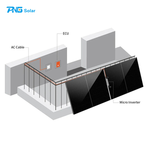 Sistema fotovoltaico alcony, conjunto de <span class=keywords><strong>micro</strong></span> inversor, soporte so - Product Image 1