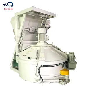 SDCAD brand reinforced double horizontal concrete batching plant mixer