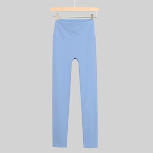 Leggings de yoga pour femmes 2025 personnalisés à taille élastique, pour le sport et le quotidien, couleur unie, avec design froncé aux fesses - Product Image 6