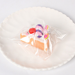 Modelo de postre simulado de rebanadas de pastel de crema de frutas, decoración para mesa de postres de bodas y cumpleaños, accesorio para fotos - Product Image 4