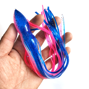 Nuevo señuelo de PVC de 11 pulgadas para <span class=keywords><strong>pesca</strong></span> en el mar, señuelo de pulpo y calamar para trolling, señuelo impreso para marlin y atún para <span class=keywords><strong>pesca</strong></span> en agua <span class=keywords><strong>salada</strong></span> - Product Image 4