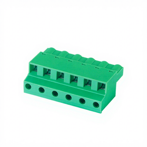 Plug-in Male and Female Plug Spacing 7.5/7.62MM 400V/15A 2P-24P KF2EDGKC-7.62 for <b>Terminal</b> Block - Product Image 1