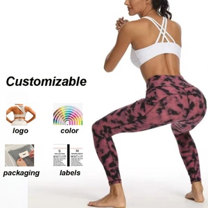 Leggings de Compresión Personalizables para Mujer, de Cintura Alta, con Control de Abdomen, para Entrenamiento, Running, Gimnasio, Fitness y Yoga, con Bolsillos, Largura hasta el Tobillo - Product Image 2