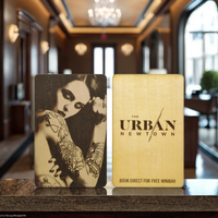 Tarjeta de Visita Premium de Madera/Bambú con RFID NFC, Mini Etiqueta Grabada con Láser, Impermeable, 13.56MHz, Tarjeta de Pago Personalizada para Hoteles