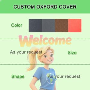 Venta al por mayor de fábrica, cubiertas de <span class=keywords><strong>exterior</strong></span> personalizadas, tienda de cobertizo de almacenamiento, revestimiento de PVC, tela impermeable, tienda de campaña al aire libre, cubierta Oxford - Product Image 3