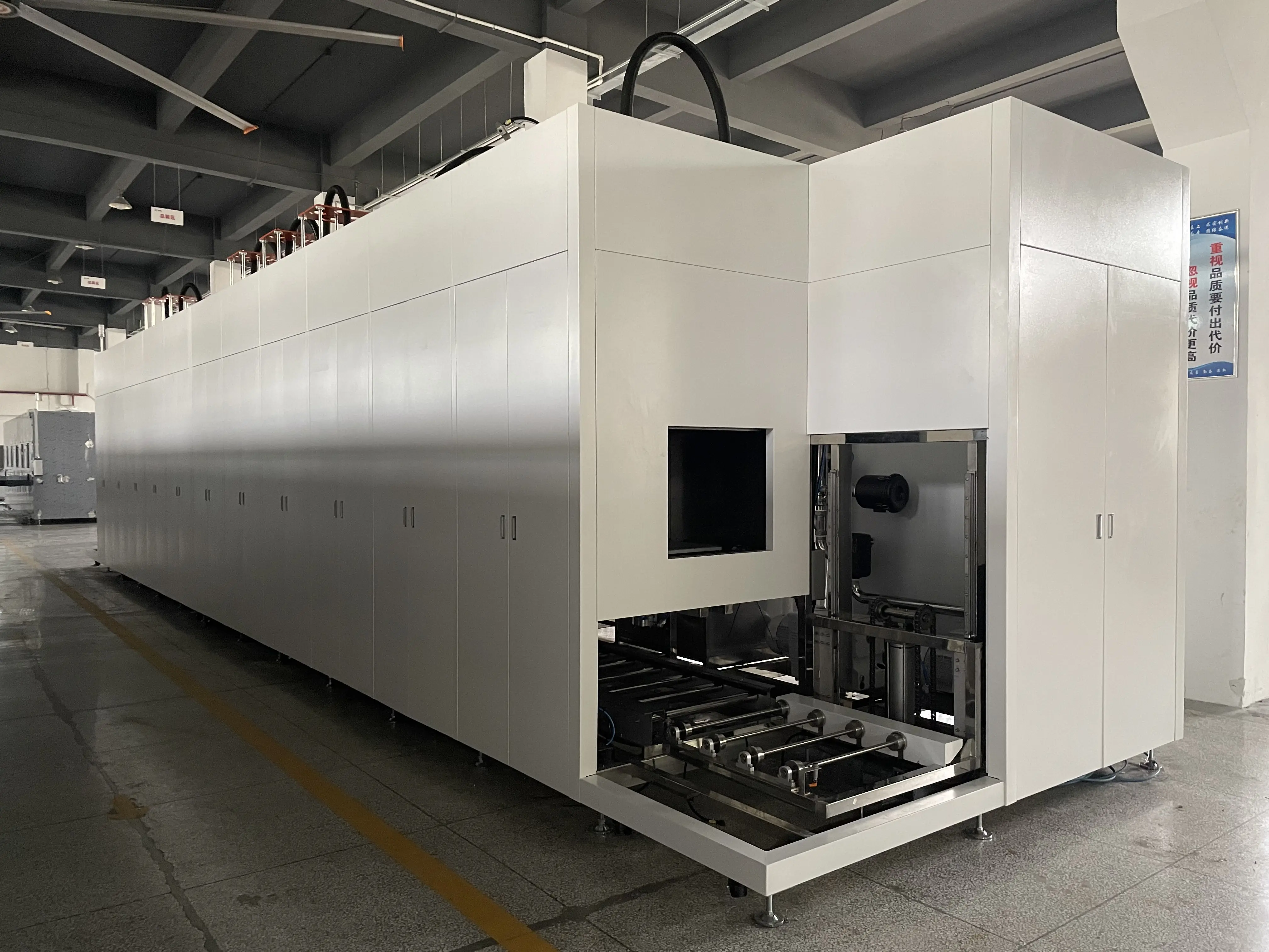 High Efficiency Fully Enclosed Industrial Ultrasonic Cleaners Single Chamber Cleaning Equipment Machine