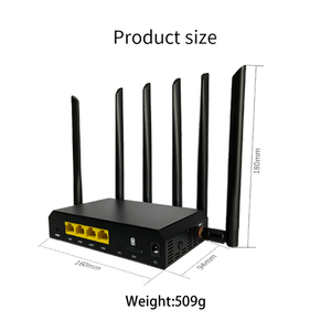 Mới Nhất Cat12 LTE Wifi Router Không Giới Hạn Thông Minh An Ninh Mt7981 Chip Sim Dual Band Quectel EM12 Hotspot 4G Router Không Dây - Product Image 6
