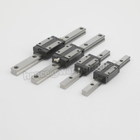 Rail et bloc de guidage linéaire précis HIWIN HGR15 HGR20 HGR25 HGR30 HGR 45 HGR65 HGH20C