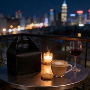 Cajas de Papel para Pasteles Blancas Plegables con Asa, Resistentes y Aptas para Alimentos, para Pastelería, Galletas, Cafeterías y Venta al por Mayor - Product Image 4