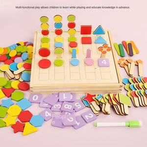 Juguete Educativo Multifuncional Montessori <span class=keywords><strong>de</strong></span> Madera para Niños, Palitos <span class=keywords><strong>de</strong></span> Contar, Cálculo Matemático, Tarjetas Numéricas en Caja para Niños y Niñas - Product Image 6