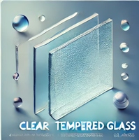 Verre trempé laminé sur mesure 5mm-15mm, plat, industriel, moderne, pour mur rideau solaire, atelier, hôpital, serre, pare-balles